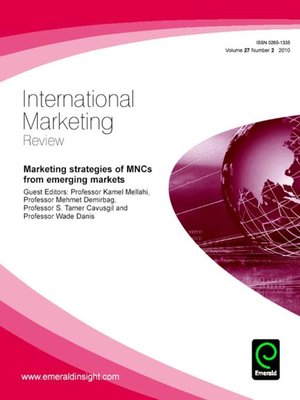 cover image of International Marketing Review, Volume 27, Issue 2